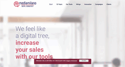 Desktop Screenshot of mediamilano.com