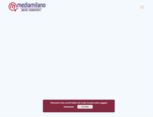 Tablet Screenshot of mediamilano.com